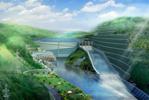 红桥老挝南塔河1号水电站项目
